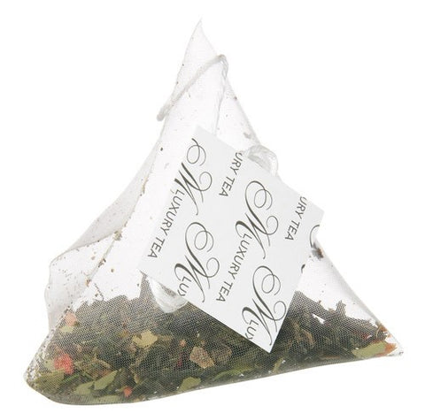 Stay Awake Strawberry Tea - Pyramid Tea Bag