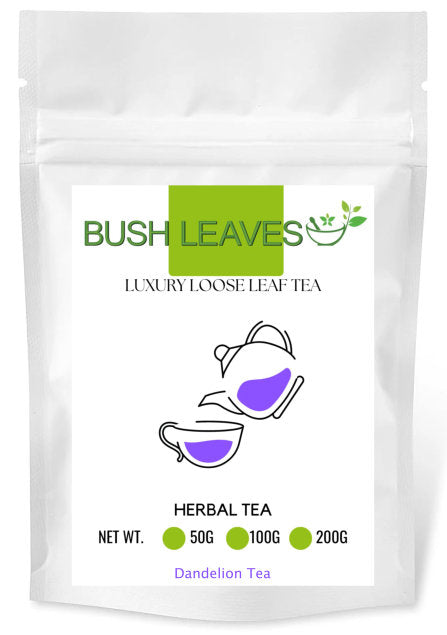 Buy Organic Herbal Loose Leaf DandelionTea Online | Bush Leaves Teas